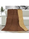 Bellatex Decke einfarbig 150x200cm schoko/haselnuss