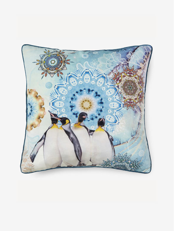 Hip Bedding 48 cm - Hellblau gemustertes Wendekissen Home Hip Pinga