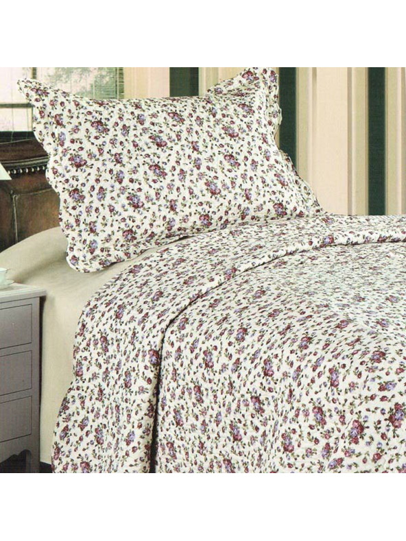 Casa de Engel Tagesdecke für Einzelbett + 1 Kissen, 0/6