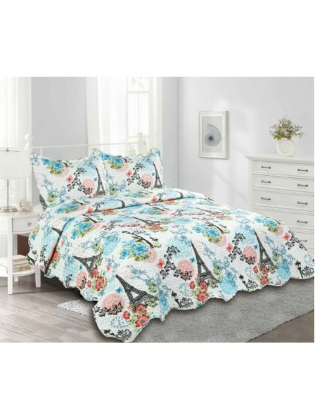 Casa de Engel Tagesdecke für Doppelbett + 2 Kissen, 0/6