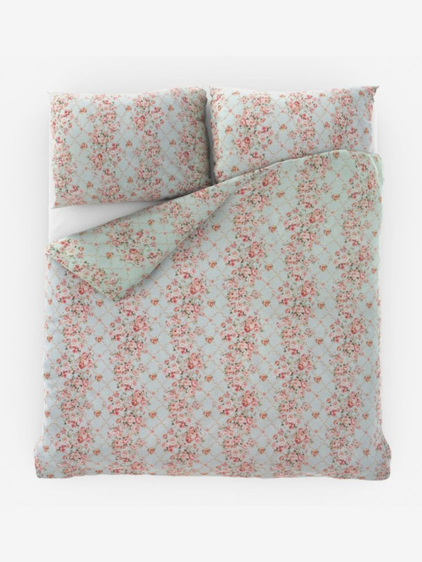 Kvalitex Provence Kollektion 240x220, 70x90cm Rosalie grün Qualitex