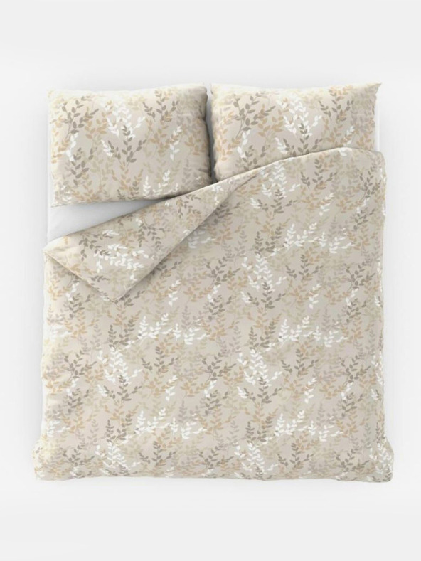 Kvalitex Französische Baumwollbettwäsche NORDIC COLLECTION 200x200, 70x90cm ASTRID