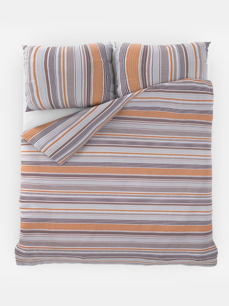 Kvalitex Klassische Baumwollbettwäsche 140x200, 70x90cm VENTA beige