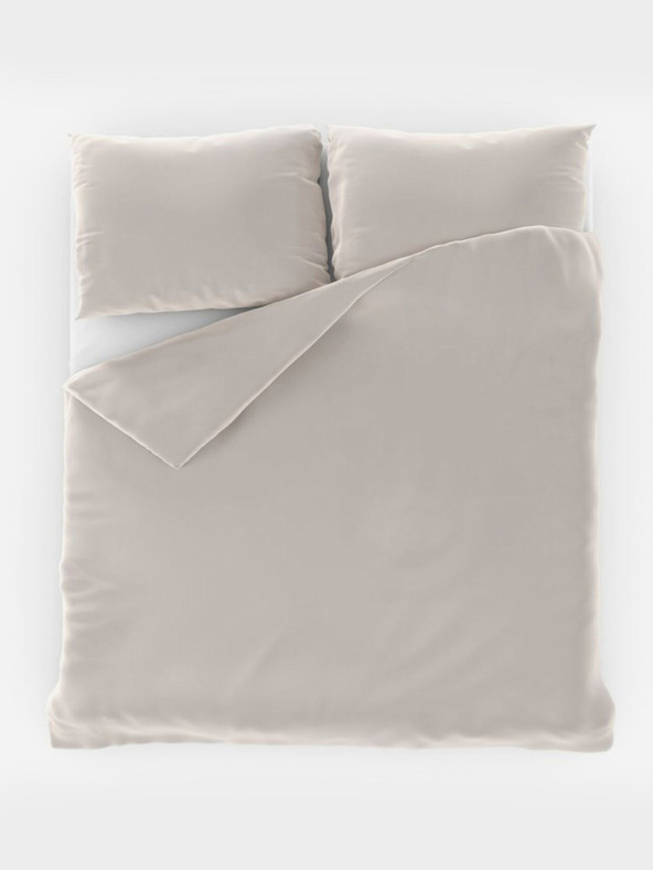 Kvalitex LUXURY COLLECTION Französisches Satin Bettlaken 1+2, 220x200, 70x90cm weiß