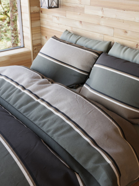 Kvalitex Bettwäsche-Set Viskose WOODY Collection 140x200, 70x90cm JOHANNES