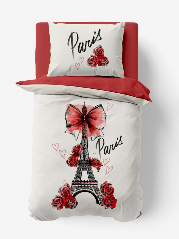Kvalitex 3D-Bettwäsche 140x200, 70x90cm Paris