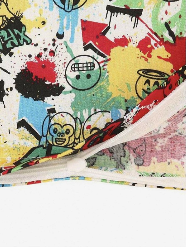 Styx Styx art emoji Baumwollsatin Bettwäsche