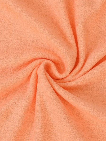 Kvalitex Frottee Einzelbettlaken 90x200cm lachs