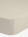 Good Morning 140 x 200 cm - Beigefarbenes Stretch-Jersey-Laken Good Morning
