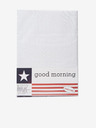 Good Morning 80/90/100 x 200 cm - Weißes Stretch-Jersey Bettlaken Good Morning