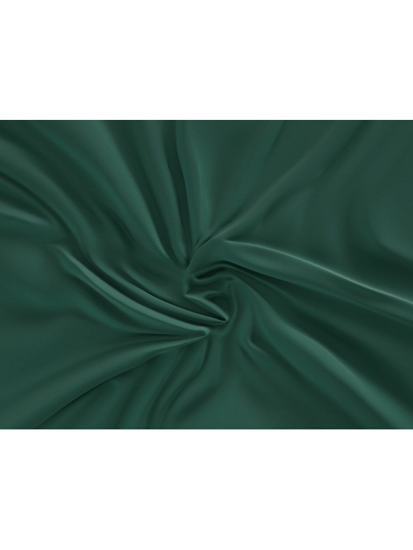 Kvalitex Satin-Spannbettlaken Luxury Collection 200x200cm dunkelgrün Kvalitex