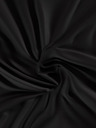 Kvalitex Satin-Spannbettlaken Luxury Collection 220x200cm schwarz Qualitex