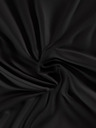 Kvalitex Satin-Spannbettlaken Luxury Collection 200x200cm schwarz Qualitex