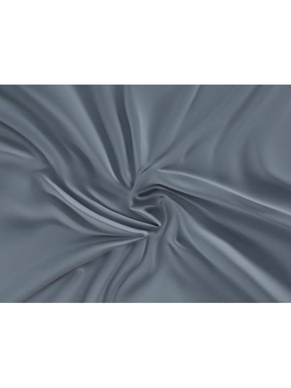 Kvalitex Satin-Spannbettlaken Luxury Collection 200x200cm dunkelgrau Qualitex