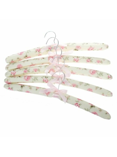 Casa de Engel Textil-Kleiderbügel - Set 5 Stück, 1/120