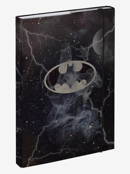 BAAGL  Schwarzer Schulbucheinband A4 Batman Storm Baagl