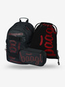 BAAGL  Schwarzes Schulset - Rucksack, Mäppchen, Tasche Baagl Skate Red