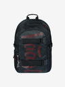 BAAGL  Schwarzes Schulset - Rucksack, Mäppchen, Tasche Baagl Skate Red