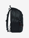 BAAGL  Schwarzes Schulset - Rucksack, Mäppchen, Tasche Baagl Skate Red