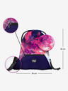 BAAGL  Rosa 3er Set abstrakt: Rucksack, Mäppchen, Tasche Baagl