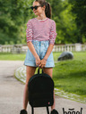 BAAGL  Schwarzer teribear Rucksack Baagl