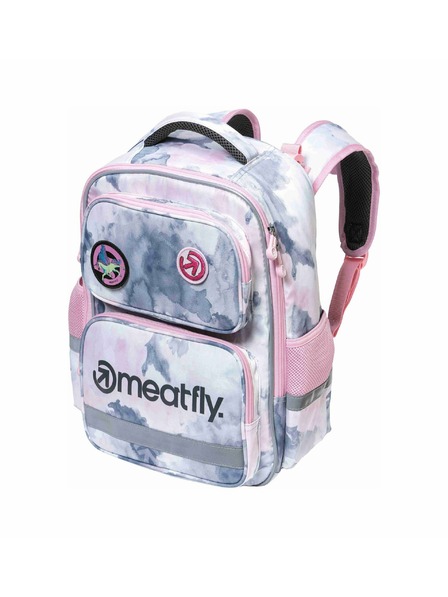 Meatfly Meatfly Schulrucksack Max Clouds Pink 17L