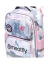 Meatfly Meatfly Schulrucksack Max Clouds Pink 17L
