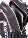 Meatfly Meatfly Rucksack Basejumper Pink / Charcoal Heather 22 L