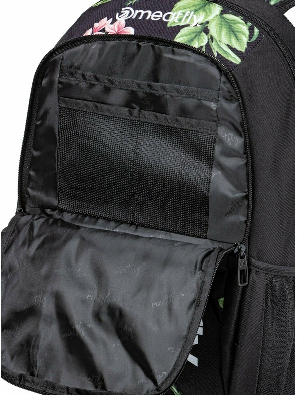 Meatfly Meatfly Rucksack Basejumper Tropical Black 22 L