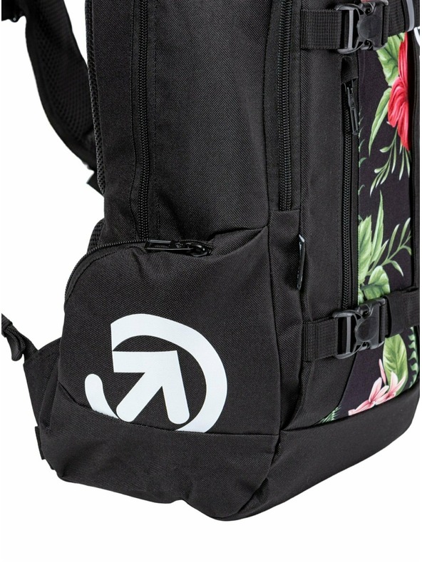 Meatfly Meatfly Rucksack Basejumper Tropical Black 22 L