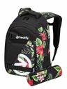 Meatfly Meatfly Rucksack Exile Tropical Black 24 L | Schwarz | Volumen 24 L