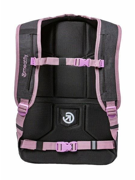 Meatfly Meatfly Rucksack Exile Pink / Charcoal Heather 24 L