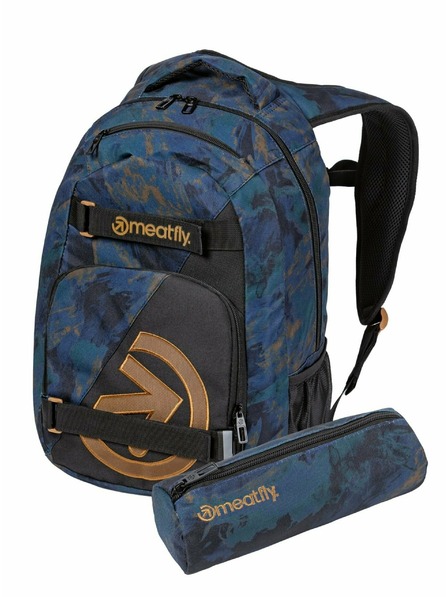 Meatfly Meatfly Rucksack Exile Mossy Navy 24 L | Blau | Volumen 24 L