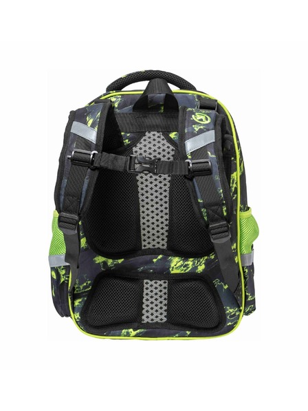 Meatfly Meatfly Schulrucksack Max Lime Mossy