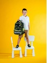 Meatfly Meatfly Schulrucksack Max Lime Mossy