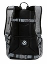 Meatfly Meatfly Rucksack Basejumper Grey Heather / Black 22 L | Schwarz | Volumen 22 L