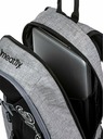 Meatfly Meatfly Rucksack Basejumper Grey Heather / Black 22 L | Schwarz | Volumen 22 L