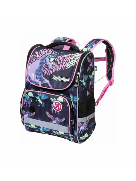 Meatfly Meatfly Schulrucksack Alex Black Unicorn