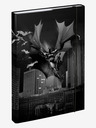 BAAGL  Schwarze Schulheftmappe A4 Batman Dark City Baagl