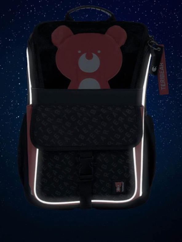 BAAGL  Schwarzer Schulranzen zippy teribear Baagl