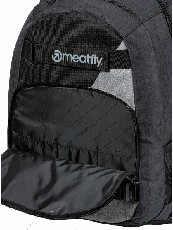 Meatfly Meatfly Rucksack Exile Charcoal Heather / Grey Heather 24 L