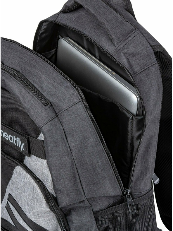 Meatfly Meatfly Rucksack Exile Charcoal Heather / Grey Heather 24 L