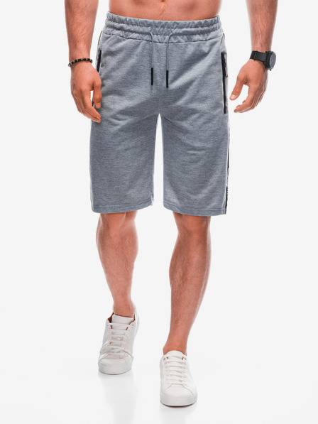 Edoti Herren kurze Sweatshorts W - Grau EDOTI