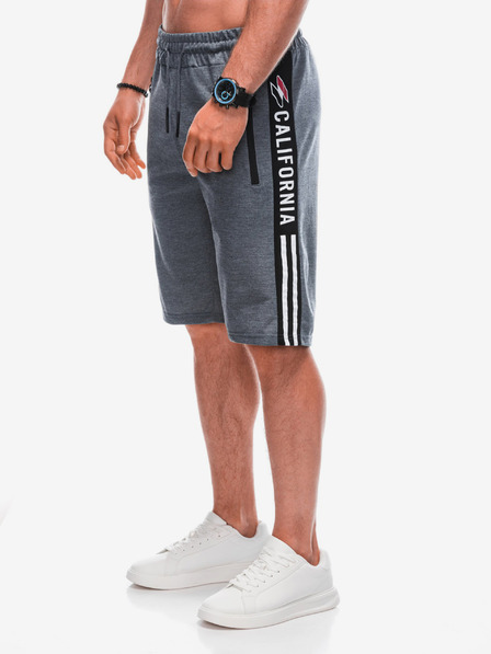 Edoti Herren kurze Jogginghose W - dunkelgrau EDOTI