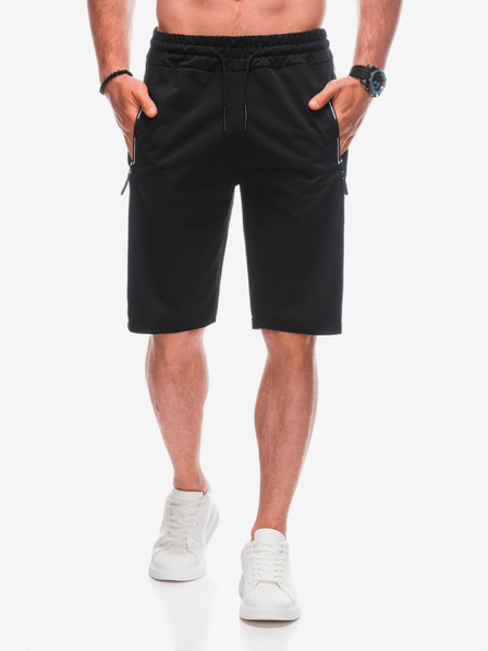 Edoti Herren kurze Jogginghose W - schwarz EDOTI