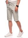 Edoti EDOTI Herren Chino-Shorts kurz, beige
