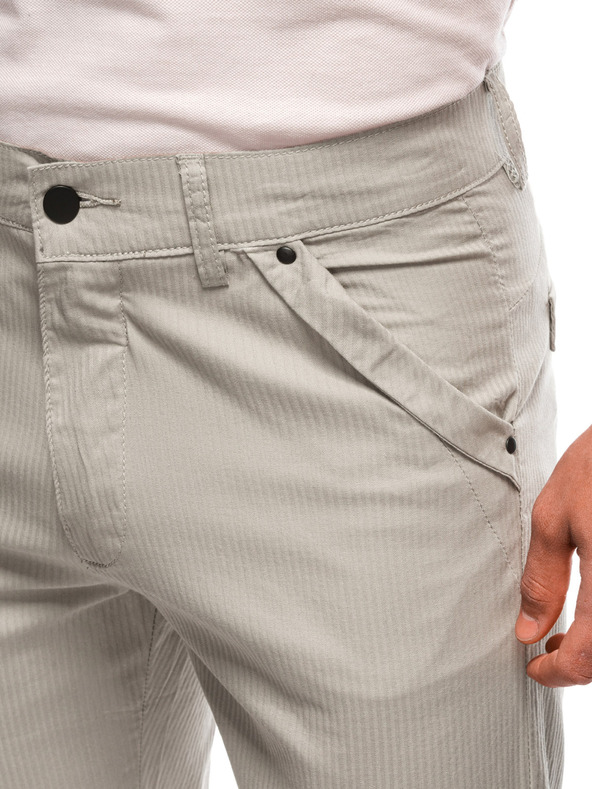 Edoti EDOTI Herren Chino-Shorts kurz, beige