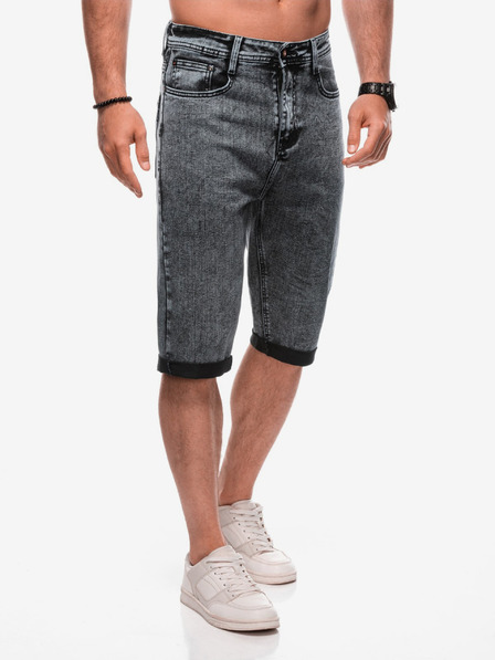 Edoti Herren Denim Shorts W - schwarz EDOTI