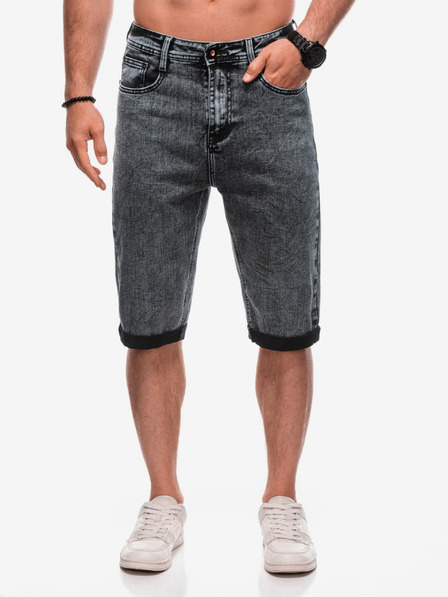 Edoti Herren Denim Shorts W - schwarz EDOTI