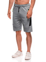 Edoti Herren kurze Sweatshorts W - Grau EDOTI